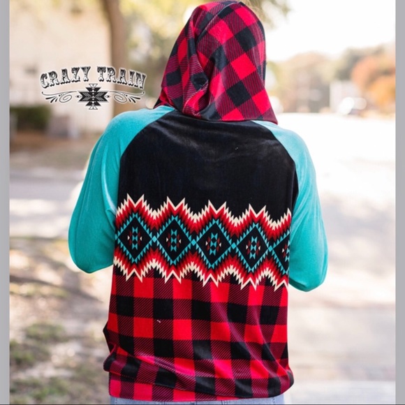 🐾Crazy Train Leave Her Wild Velvety Top🐾 - Picture 6 of 11